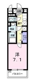 クレイオ三田 206 間取り図