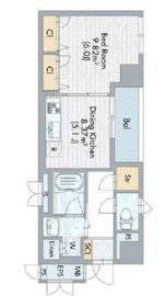 FRENITY HOUSE (フレニティハウス) 309 間取り図