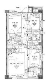 クラッシィハウス浜田山 2階 間取り図