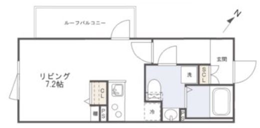 GRAN PASEO三軒茶屋 (グランパセオ三軒茶屋) 502 間取り図