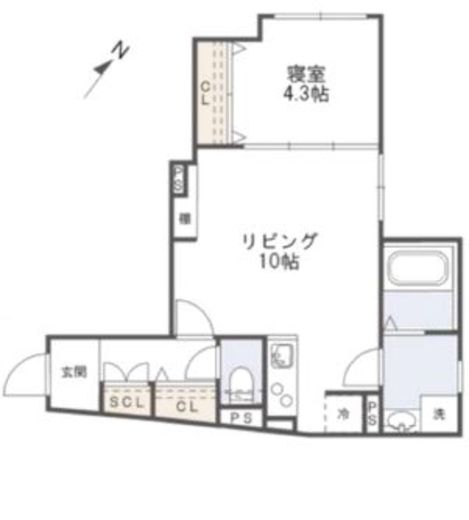 GRAN PASEO三軒茶屋 (グランパセオ三軒茶屋) 103 間取り図