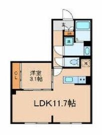 GRAN PASEO三軒茶屋 (グランパセオ三軒茶屋) 202 間取り図