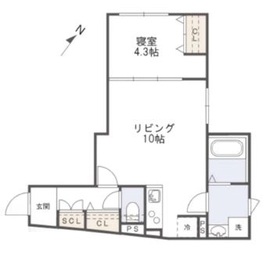 GRAN PASEO三軒茶屋 (グランパセオ三軒茶屋) 304 間取り図