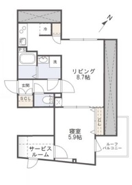 GRAN PASEO三軒茶屋 (グランパセオ三軒茶屋) 503 間取り図