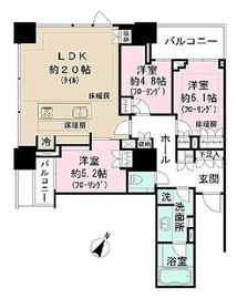 パークコート千代田四番町 12階 間取り図