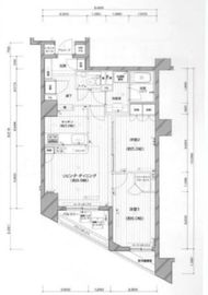 ジェイパーク上野アクシス 2階 間取り図