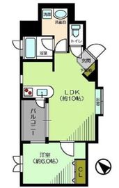 グランシティ日本橋水天宮 10階 間取り図