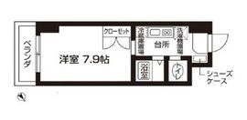 ローズウッド・ハイツ門前仲町 1215 間取り図