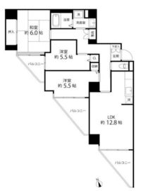 T's garden東陽町 (ティーズガーデン東陽町) 401 間取り図