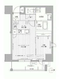 レジェンダリーガーデン赤羽イーストビュー 601 間取り図