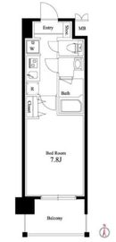 ハーモニーレジデンス森下ステーションフロント 302 間取り図