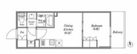 nido蔵前Residence 505 間取り図