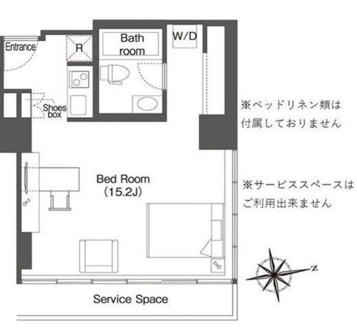 ウエリスアーバン品川タワー 913 間取り図