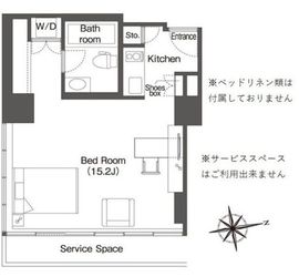 ウエリスアーバン品川タワー 901 間取り図