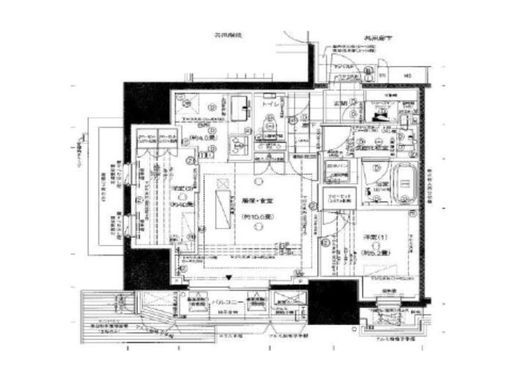 プラウド文京千駄木 11階 間取り図