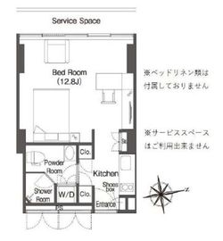 ウエリスアーバン品川タワー 910 間取り図