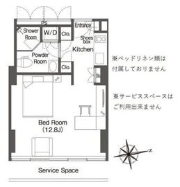 ウエリスアーバン品川タワー 903 間取り図