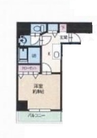 HF銀座レジデンスイースト2 907 間取り図