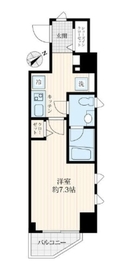 ログ門前仲町 5階 間取り図