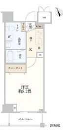ステージファースト吾妻橋 8階 間取り図