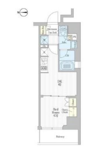 REFRAME 5 Iriya 902 間取り図