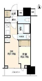 ピアース渋谷 1302 間取り図