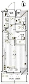 パークウェル麻布十番弐番館 5階 間取り図
