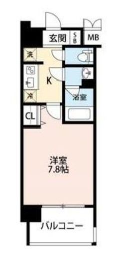 ハーモニーレジデンス森下ステーションフロント 406 間取り図