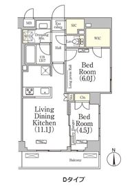 ベルファース大森山王 318 間取り図