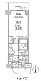 ベルファース大森山王 306 間取り図