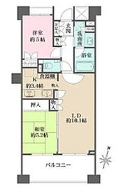 パークハウス中野広町 5階 間取り図