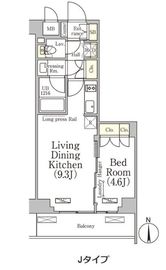 ベルファース大森山王 217 間取り図