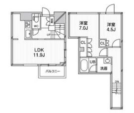 アーバンフラッツ目黒本町 112 間取り図