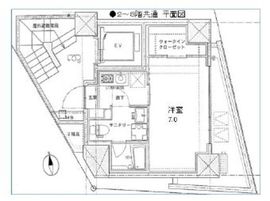外苑キリンビル 201 間取り図