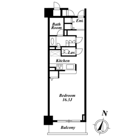 グランヴェール代官山青葉台 304 間取り図