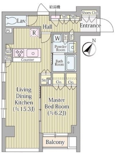 ヴァロータ氷川台 201 間取り図