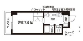 ローズウッド・ハイツ門前仲町 702 間取り図
