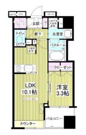 アンビックス神田 2階 間取り図
