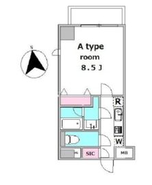 グランジット大森 901 間取り図