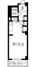 アクティ目黒駅前 1号棟 605 間取り図