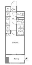 コスモグラシア池田山 1402 間取り図