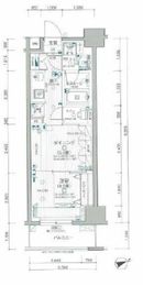 日神デュオステージ浅草三筋 11階 間取り図