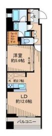 ダイナシティ浅草 8階 間取り図