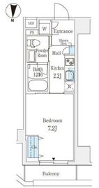 ラティエラ練馬 704 間取り図