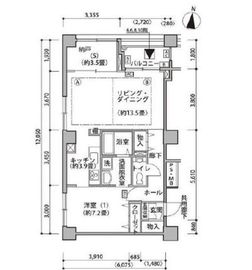 東雲キャナルコートCODAN 15-904 間取り図