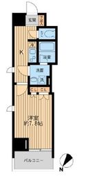 日本橋ファーストレジデンス 412 間取り図