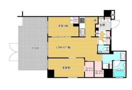 サンクレイドル御苑内藤町 1階 間取り図