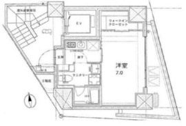 外苑キリンビル 801 間取り図