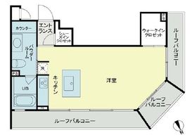 ベルファース新橋 801 間取り図