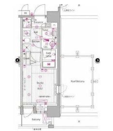 ガーラ・ヴィスタ大井仙台坂 3階 間取り図